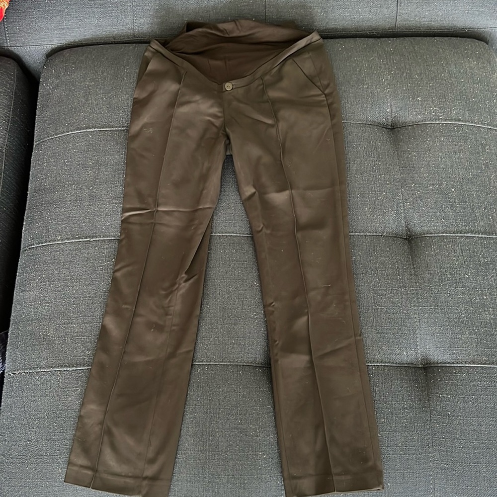 Seraphine Black Maternity ankle trousers- Size 2
